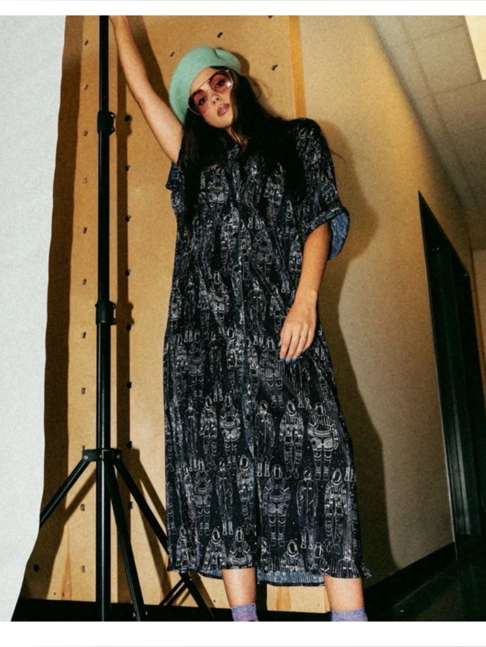 Dressed in Lala astronaut dress 2XL